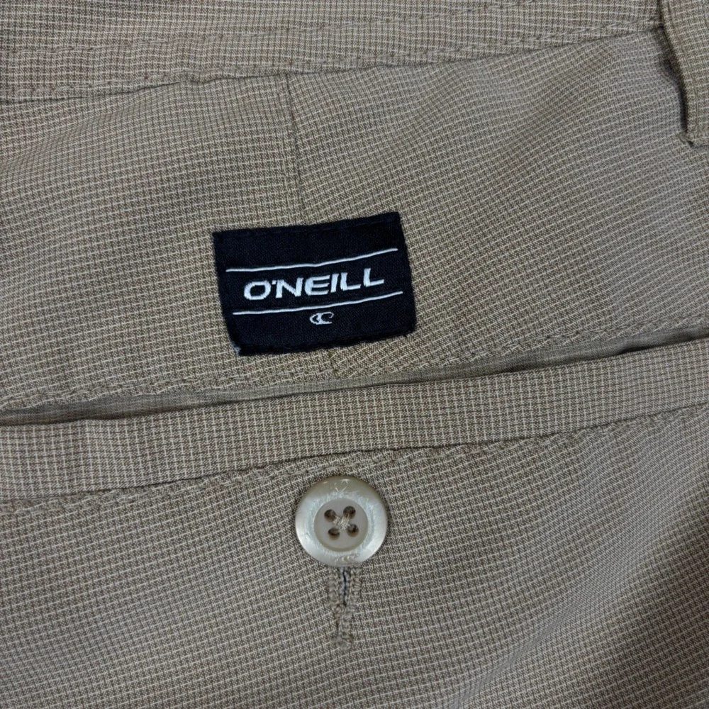 ONeill Mens 34 Hybrid Shorts Khaki Tan Quick Dry Casual Board Shorts